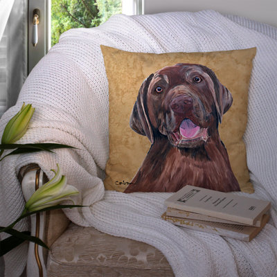 Coussin intérieur/extérieur labrador