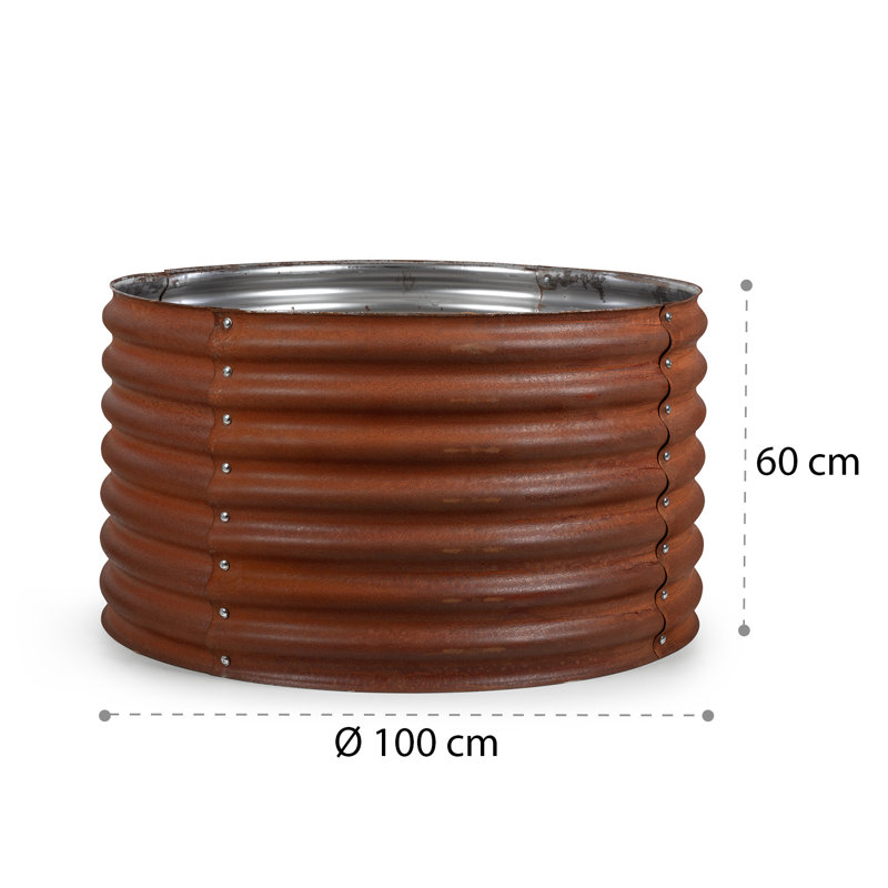Metal Weather Resistant Raised Garden Extension Kit
