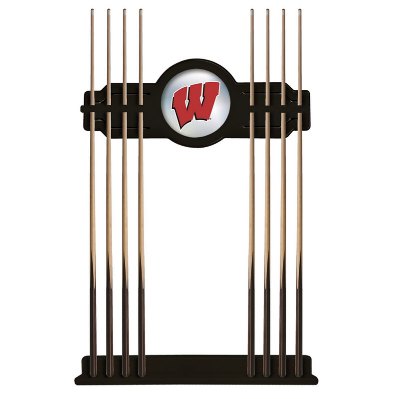 Porte-queues de billard NCAA, Noir, Bucky-Badger de Wisconsin