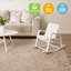 Chaise berçante avec accoudoirs et coussin ECR4Kids-101785065