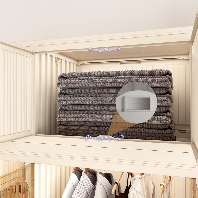 Organisateur de garde-robe portable pour vêtements
