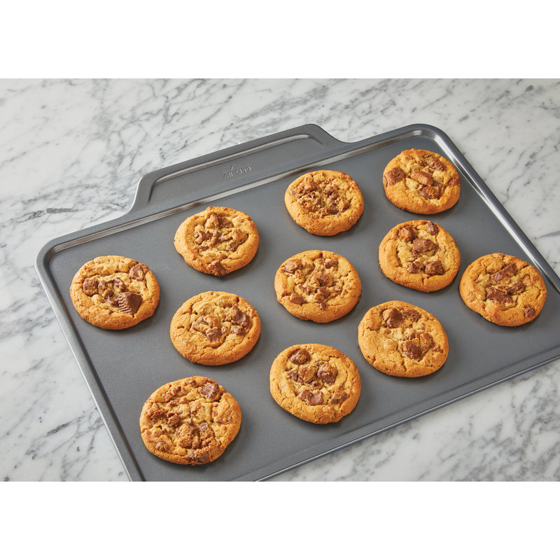 All-Clad Pro-Release Nonstick 3-Piece Cookie Sheet Set with Rack