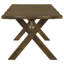 Table de salle à manger Carbon Knotty Nutmeg