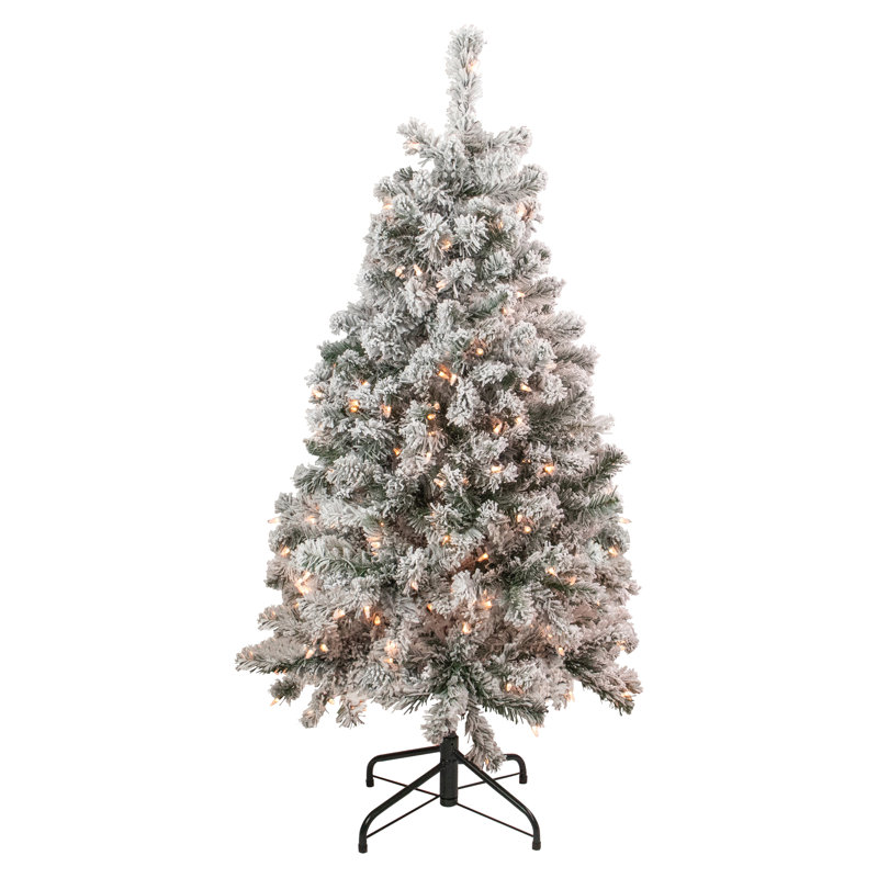 Arbre de Noël artificiel pin 4,5 pi pré-éclairé Madison