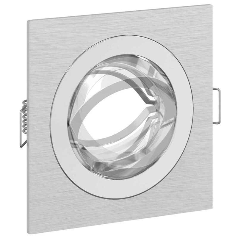 Spotlight Aluminium Recessed Lights Modern Ceiling Lighting Indoor Task, Silver