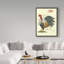 «Poster Stamp Rooster» par Deagen, impression sur toile tendue-30362933