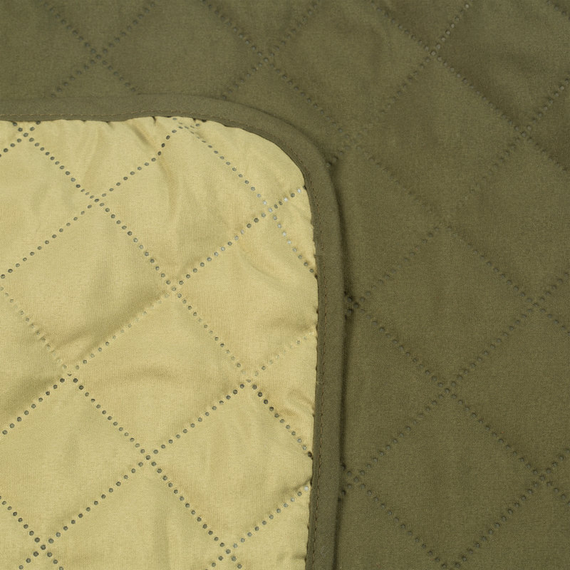 Box Cushion Loveseat Slipcover, Sage / Olive