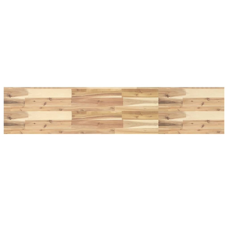 Alderic Solid Wood Floating Shelf, 4cm H x 140cm W x 30cm