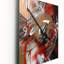 Après-midi Jazz V - Peinture abstraite horloge murale moderne-99634921