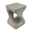Table d'appoint Twist Shape, texture semblable au bois-1991426841