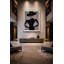 Art mural encadré Midnight par Kasian Art Studio - cadre noir-1066493302