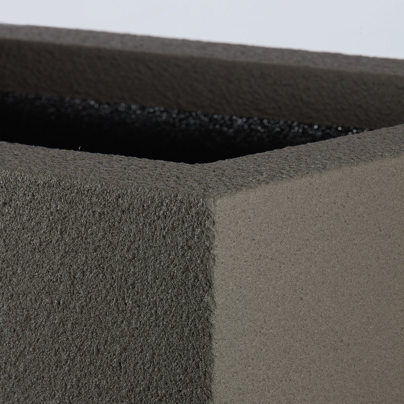 Kensington Tall Planter, Slate Gray