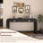 Wooden Entryway Table With Burl Veneer-718698867