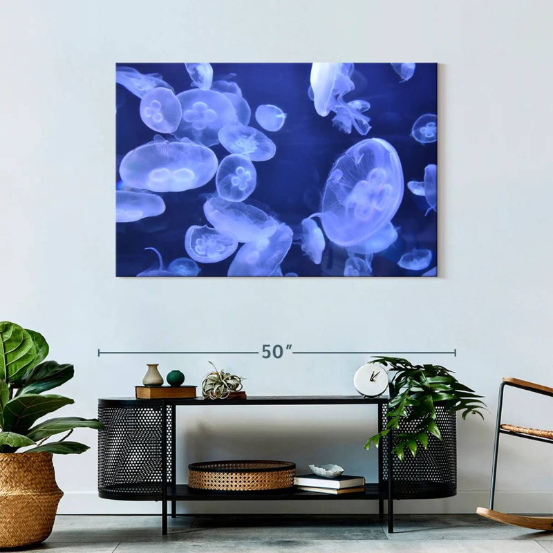 Sea Jellies, 30" H x 45" W