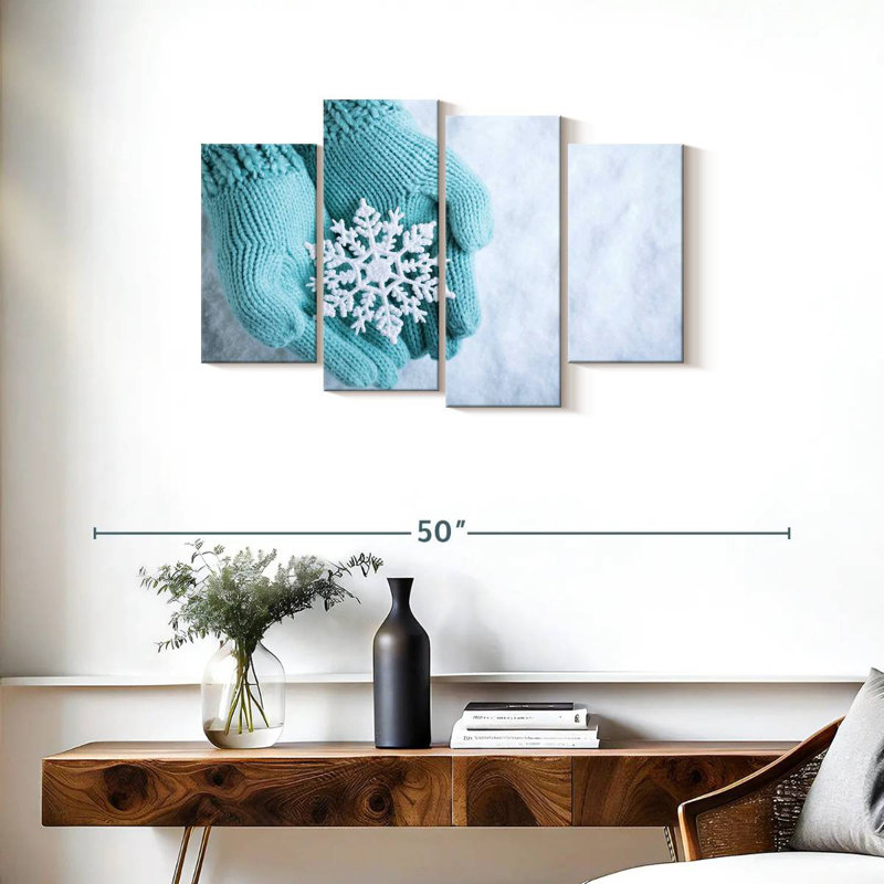 Lelend Sparkling Snowflake In Winter