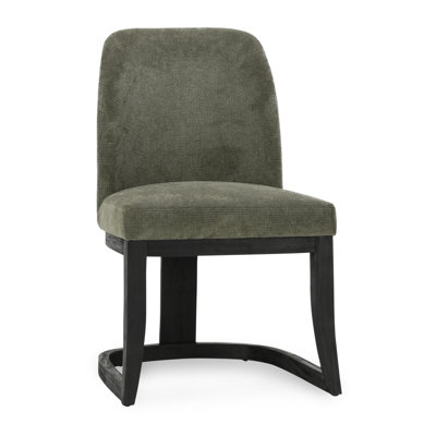 Jocelyn Upholstered Fabric Herb Green Dining Chair
