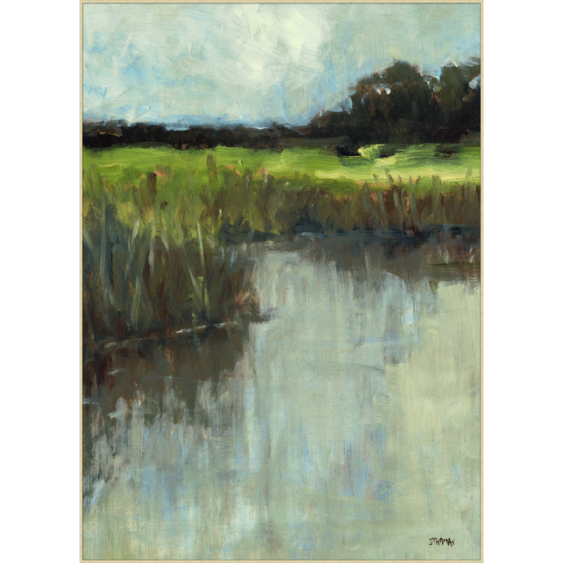 Through The Marsh Painting