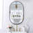 Latwanna Oval Metal Wall Mirror-1008154655-1008154654