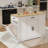 47.2" Kitchen Dining Table Set With 2 Stools And Drop Leaf-1608053885