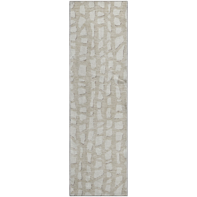 Premium Machine Washable Prisco Beige Rug