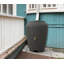 Wicker Texture 50 Gallon Rain Barrel for Water Storage-1632898769