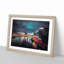 Moscow at Night - Picture Frame Painting Print-55581628-55581629
