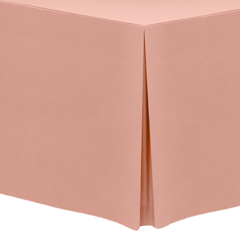 Solid Color Tablecloth, 72" x 18", 3, Coral