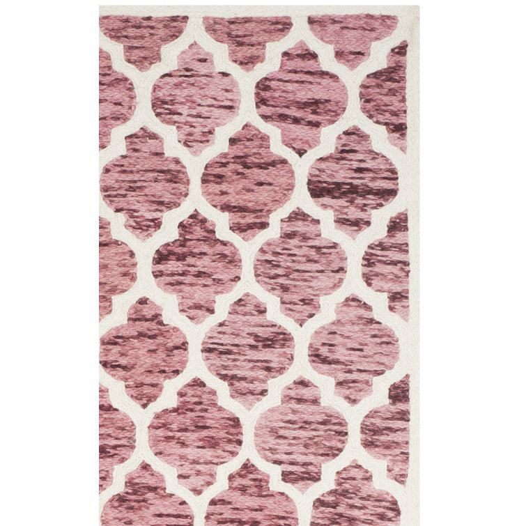 Bertok Hand Loomed Wool Geometric Rug
