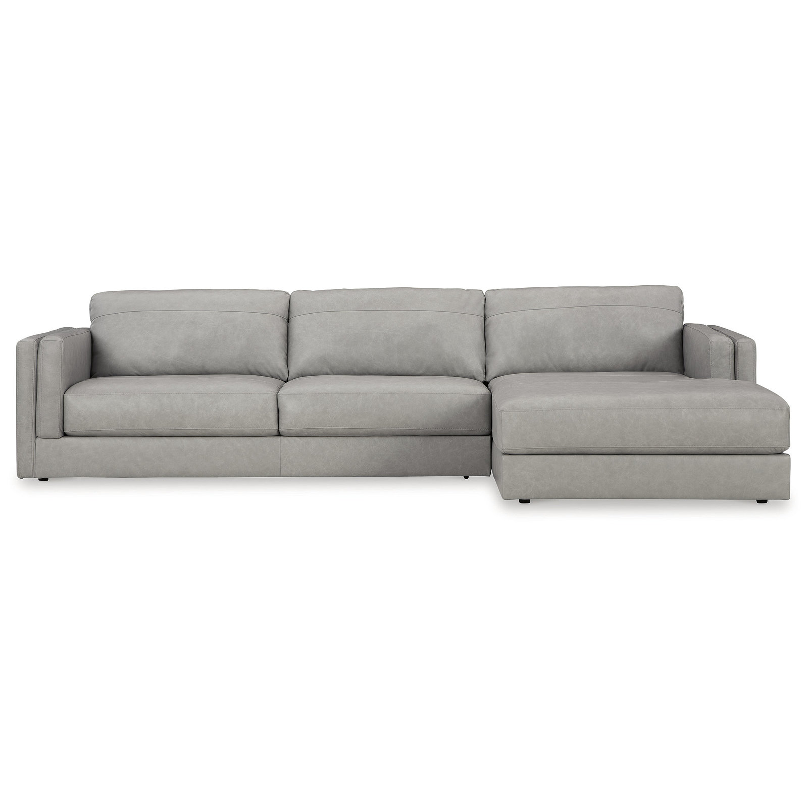 Ehitan 2-Piece Sectional With Chaise, Right Hand Facing