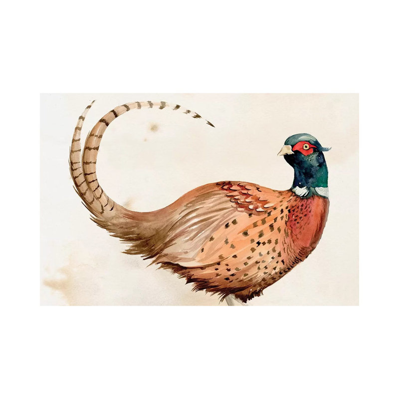 Pheasantry I 1 Piece Wrapped Canvas Wall Art, 66.04 cm H x 45.72 cm W