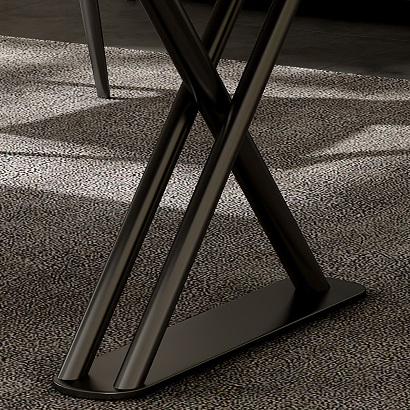 Italian minimalist modern desk, 29.53" H x 55.12" W x 27.56" D
