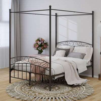 Metal Canopy Bed Frame