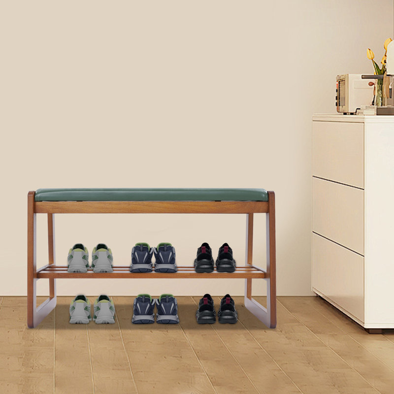 Banc de rangement pour chaussures 3 paires