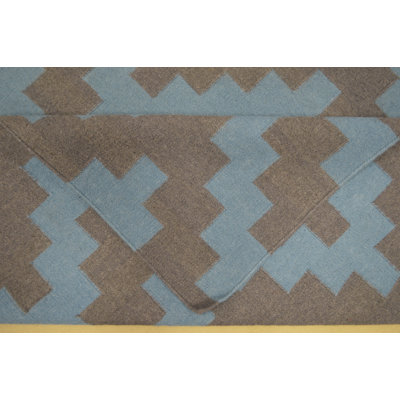 Aztec Hand Woven 100cm X 160cm Area Rug