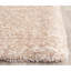 Tapis à poil long champagne fabriqué à la main Delane-319099658
