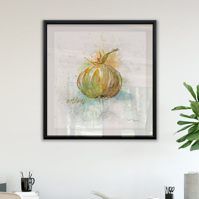 " Veggie Onion ", 30.5" H x 30.5" W x 1.5" D