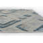 Tapis bleu en laine touffeté à la main Cheryl 8 pi x 10 pi-315337966