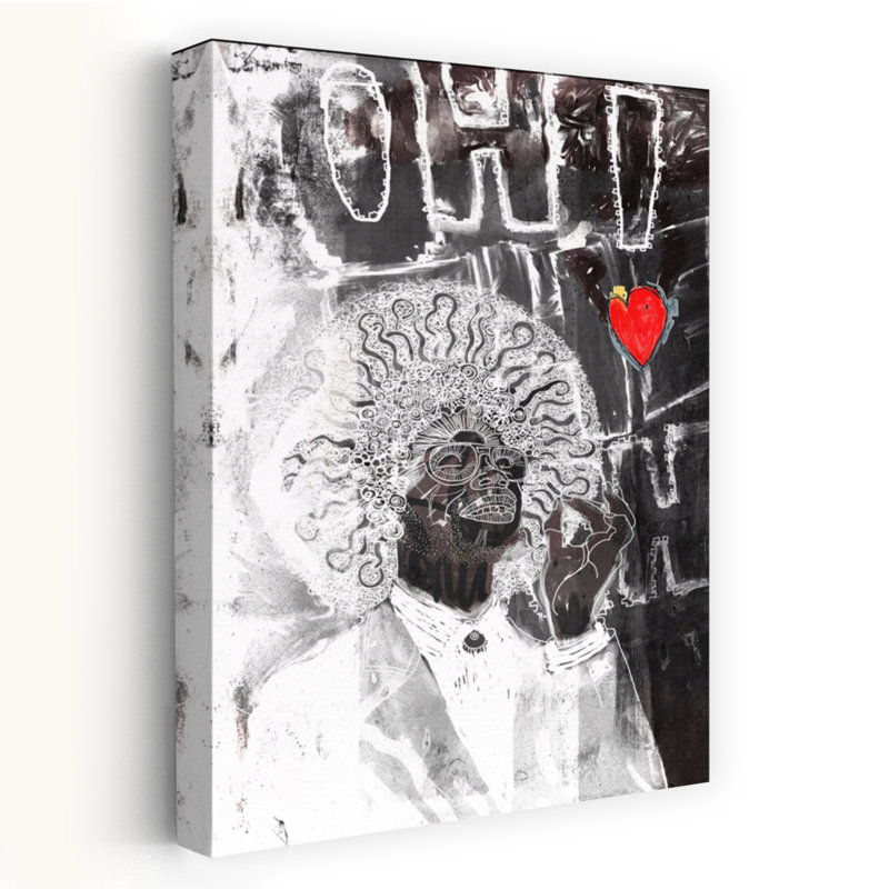 Art contemporain rétro, art mural rétro, H 48 po x l 32 po