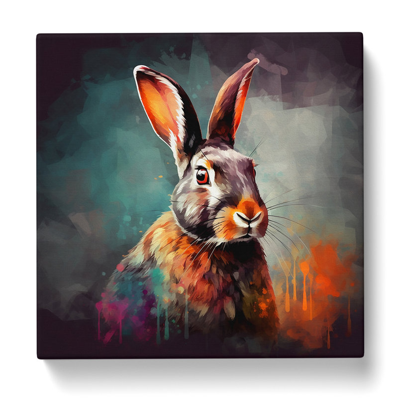 Rabbit No.8 - Wrapped Canvas
