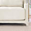 Three - Seater Sofa, 3 Movable Ottomans, Equipped With Lumbar Pillow,Chenille Fabric, High Quality Wooden Base, Ergonomic Design, High - Resilience Sponge, Easy To Install, Suits Studies,  Beige