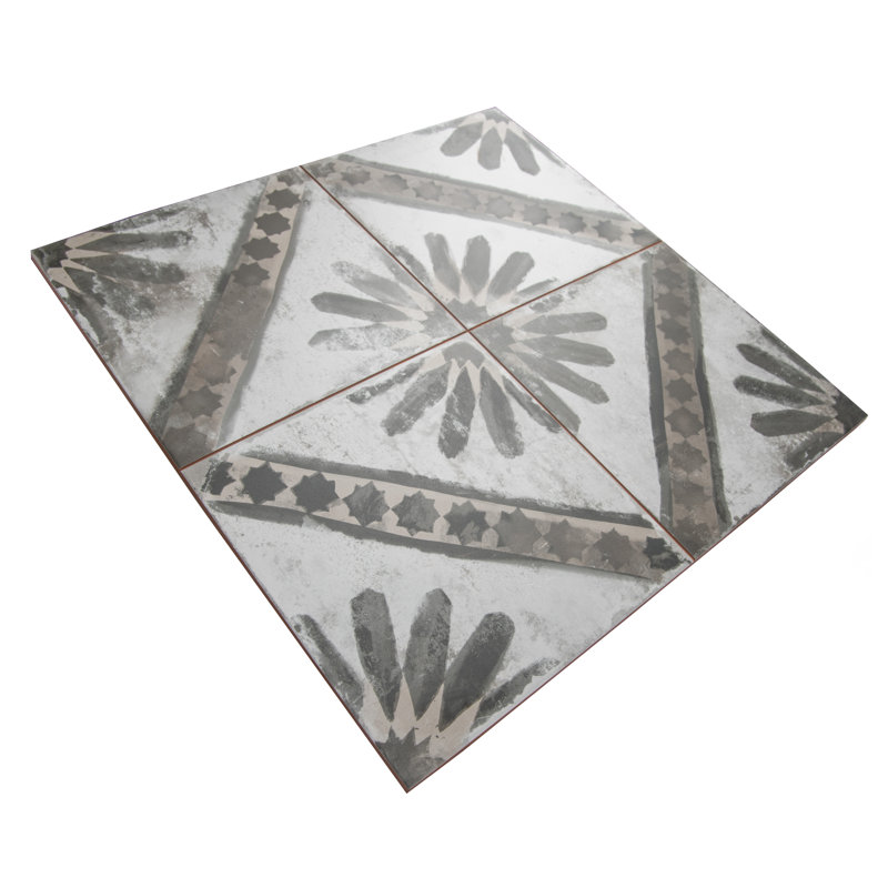 Kings Kings 17-5 / 8 po X 17 5/8 po Carreau de céramique pour plancher et mur