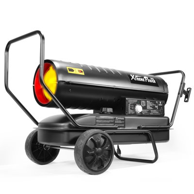 XtremepowerUS 100000 BTU Kerosene High Efficiency Utility Space Heater with Adjustable Thermostat
