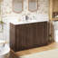 Meuble-lavabo simple en bois avec tiroirs Adonia-958480800