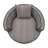 Royalene Plush Round Upholstered 360° Swivel Chair with Deep Seat & 1 Pillow Included-1275422398