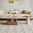 Simple oval multi-functional coffee table-106473877