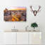 Calle Gran Via In Madrid Spain Painting - Wrapped Canvas-56654640