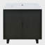 Ensemble de meuble-lavabo simple 29,5 po Nurbek-1100447424
