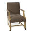 Warwick Upholstered Solid Back Arm Chair-195945974-195947373