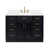 Black Oak/Satin Brass is out of stock
