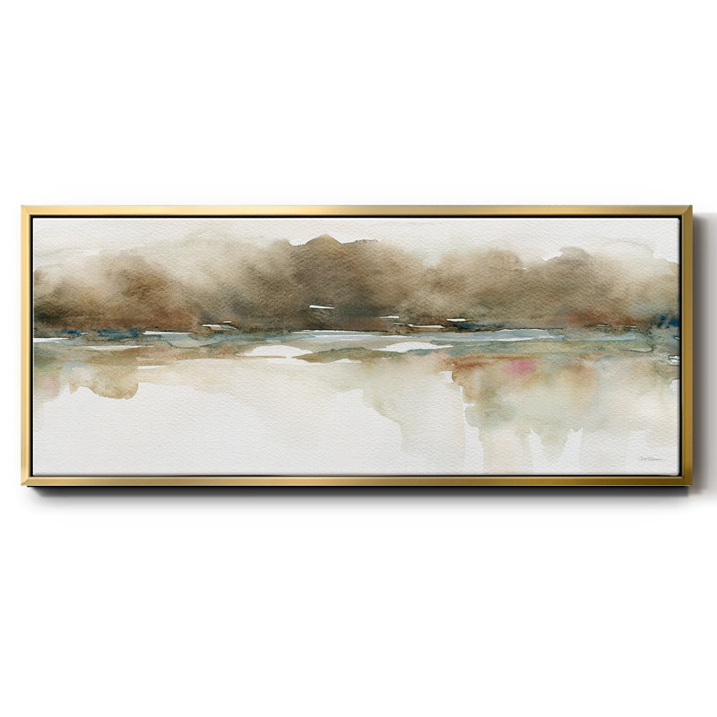 Softer Reflections- Framed Canvas
